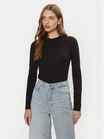 Calvin Klein Блузка K20K208037 Чорний Slim Fit Calvin Klein Блузка K20K208037 Чорний Slim Fit