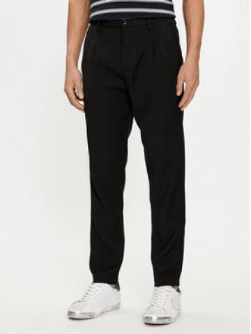 Selected Homme Штани з тканини Ryan 16085392 Чорний Slim Fit Selected Homme Штани з тканини Ryan 16085392 Чорний Slim Fit