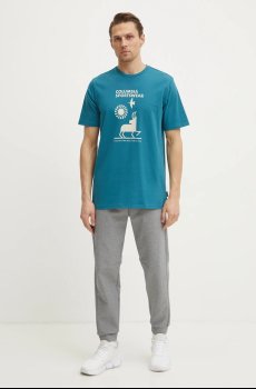 Хлопковая футболка Columbia