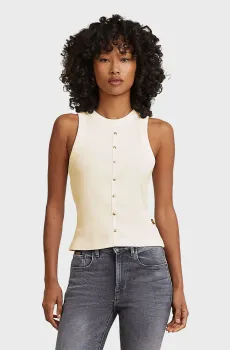 Женская белая майка Heritage Белый S G-Star RAW D27971,E136