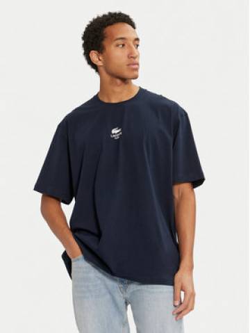 Lacoste Футболка TH2739 Cиній Classic Fit Lacoste Футболка TH2739 Cиній Classic Fit