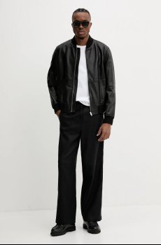 Кожаная куртка Bally