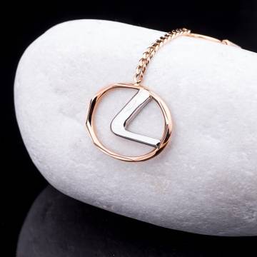 Золотой брелок "Lexus-Лексус" бр00044 Золотой брелок "Lexus-Лексус" бр00044