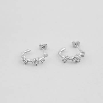 Серебряные серьги Minimal 21265-50р Серебряные серьги Minimal 21265-50р
