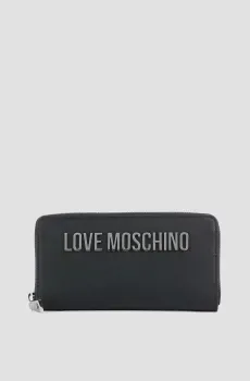 Женский черный кошелек Черный ONESIZE Moschino JC5611PP1M.KD0;00B