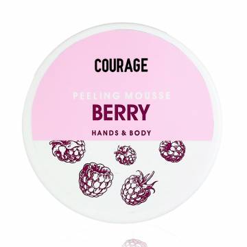 Пилинг-мусс для рук и тела Courage Peeling Mousse Hands and Body Berry Ягода, 300 мл Пилинг-мусс для рук и тела Courage Peeling Mousse Hands and Body Berry Ягода, 300 мл