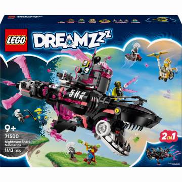 Конструктор LEGO DREAMZzz Страхітливий підводний човен «Акула» (71500) Конструктор LEGO DREAMZzz Страхітливий підводний човен «Акула» (71500)