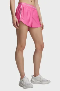 Женские розовые шорты Tech Play Up Shorts Розовый S Under Armour 1389882-637