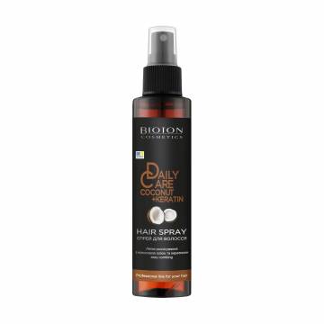 Спрей для волос Bioton Cosmetics Daily Care Coconut + Keratin, 150 мл Спрей для волос Bioton Cosmetics Daily Care Coconut + Keratin, 150 мл