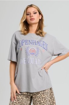 Футболка з коротким рукавом - сірий