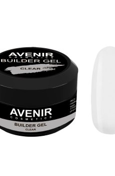 Гель для наращивания ногтей Avenir Cosmetics Builder Gel Pro 00 Clear, 50 мл