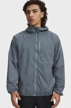 Мужская голубая ветровка LAUNCH LIGHTWEIGHT JKT Голубой XL Under Armour 1381879-587