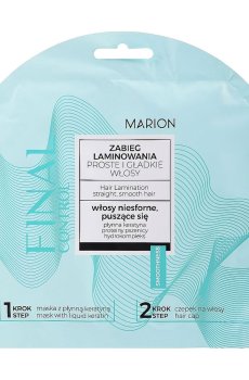 Маска Marion Final Control Hair Lamination Glossy Effect для вьющихся волос, 20 мл