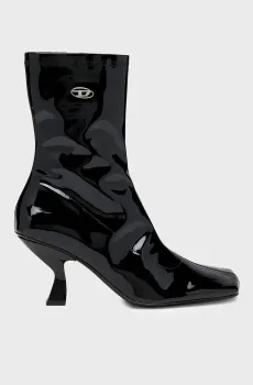 Женские черные ботильоны AMBER / D-AMBER MD BT BOOTS Черный 37 Diesel Y03630 P2648