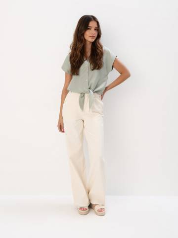 Mohito - Топ з ліоцелу - зелений - 32