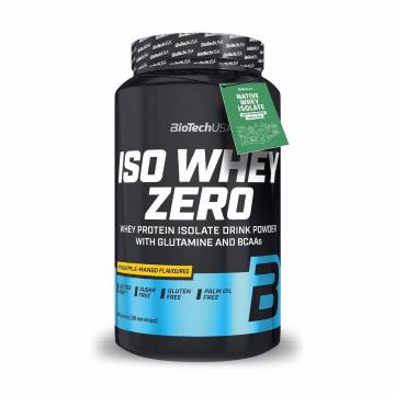Протеин BioTech USA Iso Whey Zero Ананас и манго, в порошке, 908 г Протеин BioTech USA Iso Whey Zero Ананас и манго, в порошке, 908 г