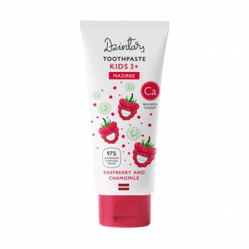 Детская зубная паста Dzintars Raspberry And Chamomile Toothpaste For Kids 3+, от 3 лет, 50 мл Детская зубная паста Dzintars Raspberry And Chamomile Toothpaste For Kids 3+, от 3 лет, 50 мл