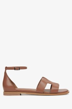 Сандалі шкіряні коричневі Estro ER00115569