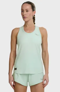 Женская мятная майка STOPWATCH SINGLET Ментоловый M Saucony SAW800482-AQH