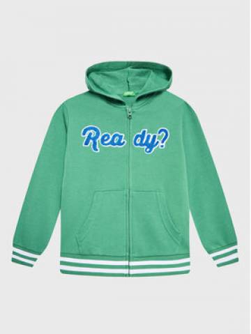 United Colors Of Benetton Світшот 3J68C501V Зелений Regular Fit United Colors Of Benetton Світшот 3J68C501V Зелений Regular Fit