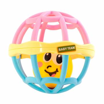 Игрушка-погремушка Baby Team Веселый мячик, от 6 месяцев (8405) Игрушка-погремушка Baby Team Веселый мячик, от 6 месяцев (8405)