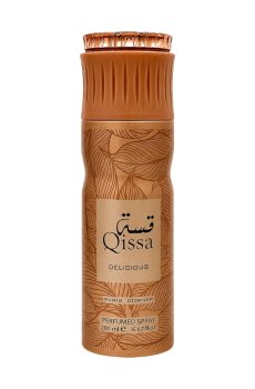 Парфюмированный спрей для тела Paris Corner Qissa Delicious женский, 200 мл