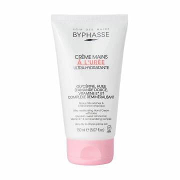 Увлажняющий крем для рук Byphasse Creme Mains A Luree Ultra-Hydratante с мочевиной, 150 мл