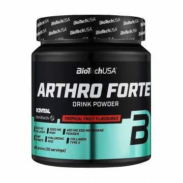 Комплекс для суставов и связок BioTech USA Arthro Forte Тропические фрукты, в порошке, 340 г Комплекс для суставов и связок BioTech USA Arthro Forte Тропические фрукты, в порошке, 340 г