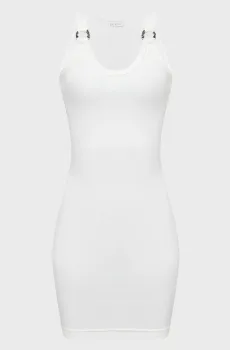 Женское белое платье SL CHRISTINA JEWEL D Белый M Guess W3GK24.KAQL2