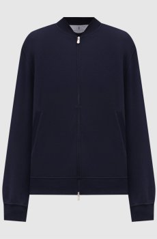 Синяя спортивная куртка