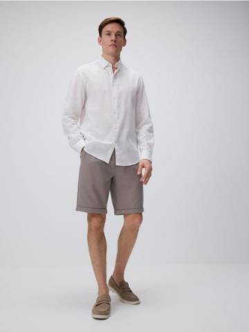 Reserved - Шорти звичайного крою - бежевий - 613EF-08X