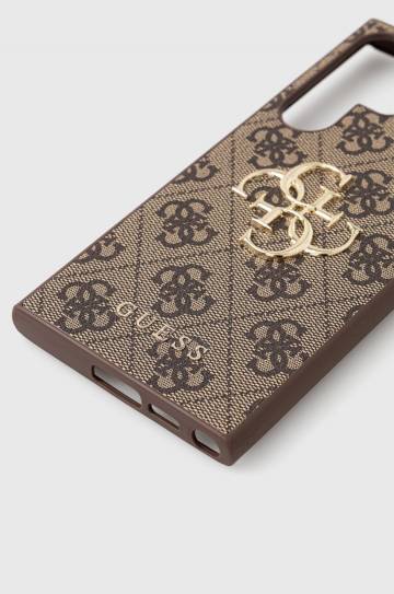 Чехол на телефон Guess S23 Ultra S918 цвет коричневый Чехол на телефон Guess S23 Ultra S918 цвет коричневый