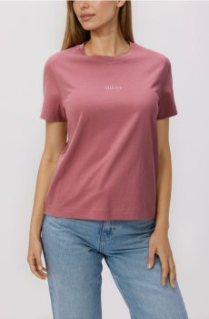 Reserved - Футболка з принтом - рожевий - 178HT-30X