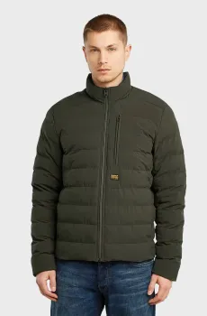 Мужская темно-зеленая куртка Foundation Зеленый S G-Star RAW D24276,D518