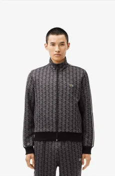 Мужская черная толстовка Черный S Lacoste SH13684PC