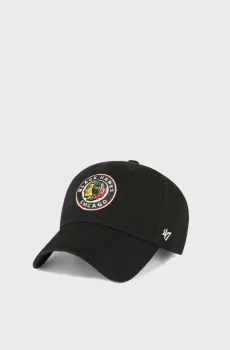 Черная кепка LEGEND CHICAGO BLACKHAWKS Черный ONESIZE 47 Brand 15121333