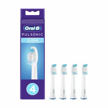 Сменные насадки для электрической зубной щетки Oral-B Pulsonic Clean, 4 шт Сменные насадки для электрической зубной щетки Oral-B Pulsonic Clean, 4 шт