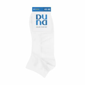 Носки мужские Duna 2530 укороченные, белые, размер 27-29 Носки мужские Duna 2530 укороченные, белые, размер 27-29