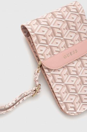 Чехол для телефона Guess цвет розовый Чехол для телефона Guess цвет розовый