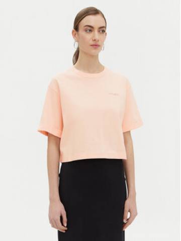 PINKO Футболка 104882 A2HN Кораловий Regular Fit PINKO Футболка 104882 A2HN Кораловий Regular Fit