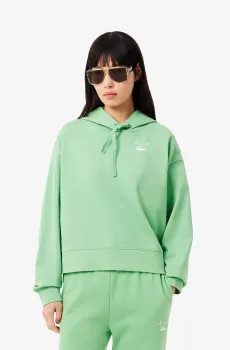 Женское зеленое худи Зеленый 36 Lacoste SF2649TTF