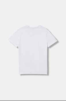 Детская хлопковая футболка Guess