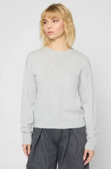 Женский серый кашемировый джемпер Серый XL BOSS 50547883;058