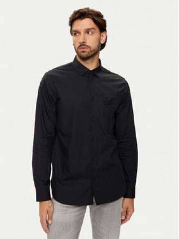 Armani Exchange Сорочка 6DZC10 ZNXLZ 1200 Чорний Slim Fit Armani Exchange Сорочка 6DZC10 ZNXLZ 1200 Чорний Slim Fit