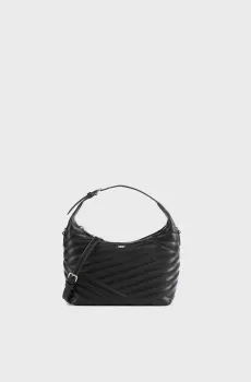 Женская черная кожаная сумка Черный ONESIZE DKNY R31CBX40