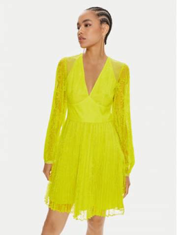 TWINSET Коктейльна сукня 241TP2353 Жовтий Regular Fit TWINSET Коктейльна сукня 241TP2353 Жовтий Regular Fit
