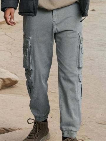Штани карго - середньо-сірий Штани карго - середньо-сірий