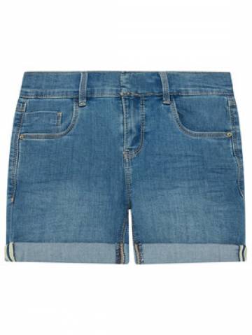 NAME IT Джинсові шорти 13193010 Cиній Slim Fit