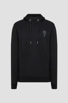 Мужское черное худи Черный 3XL Karl Lagerfeld 533910.705402;990