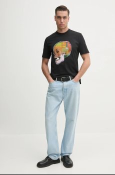 Хлопковая футболка PS Paul Smith